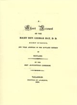 Alexander Cameron; 2009; ISBN:978-0-9557591-8-5; pp27;
Aquhorties Press, Edinburgh